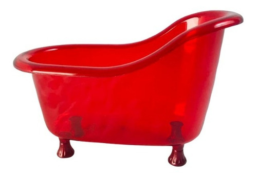 Mini Banheira Acrílico P Kit Com 20, Kohler Red Clawfoot Bathtub