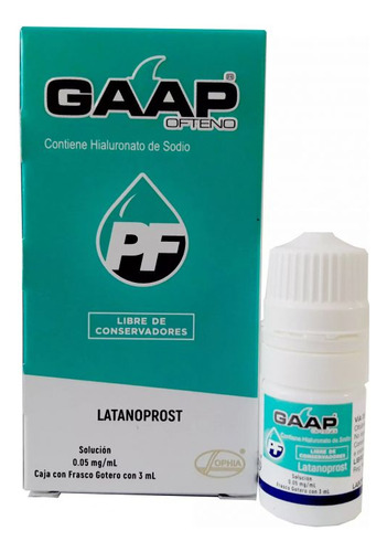 Gaap Ofteno Pf 0.05 Mg / Ml Gotas 3 Ml