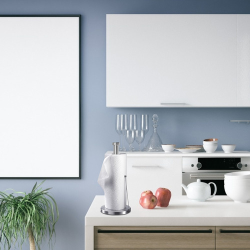Rollo De Papel Vertical De Acero Inoxidable En U Para Cocina
