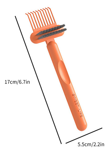 Herramienta De Limpieza Para Cepillos De Pelo S, 2 En 1, Cep