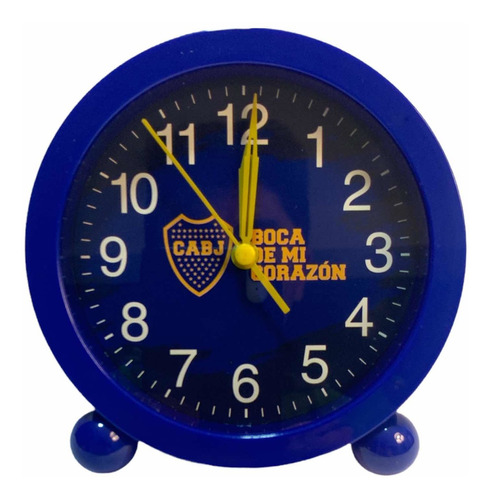 Reloj Despertador Boca Juniors Oficiales Para Regalar/se Lo+