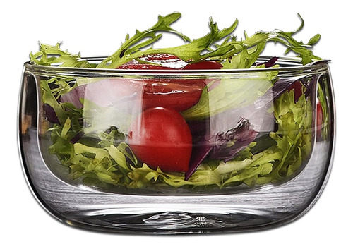 Compotera Bowl Ensaladera Vidrio Doble Pettish Online 