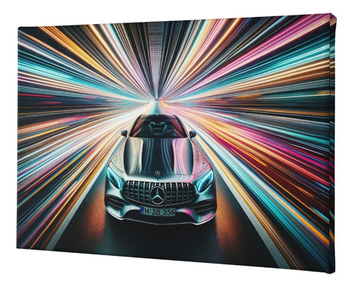 Cuadro Canvas Mural Mercedes Benz Veloz 50 X 80