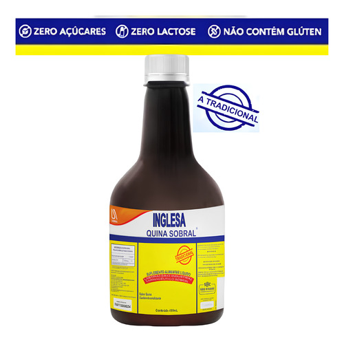 2 Água Inglesa Quino Sobral 430ml Cada Regulador Menstrual