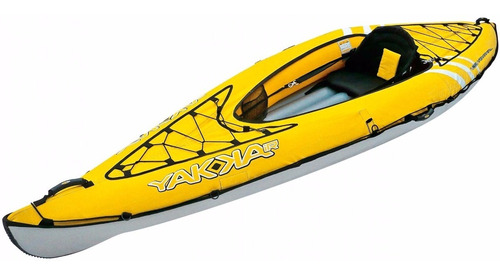Kayak Inflable Bic Yakkair Lite 1 + Asiento Respaldo + Bolso