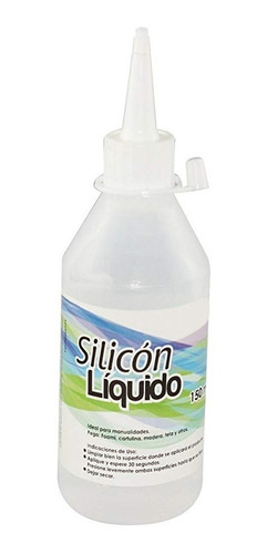 Silicón Líquido Transparente 150ml.