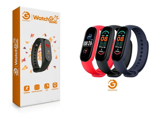 Reloj Smartwatch Goldtech Watchgo Band Bluetooth 