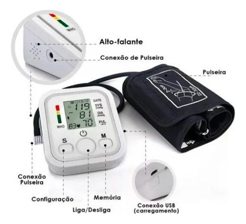 Medidor automático de presión arterial y pulso