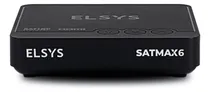 Comprar Receptor De Tv Via Satélite Elsys Sathd Satmax 6 Cor Preto