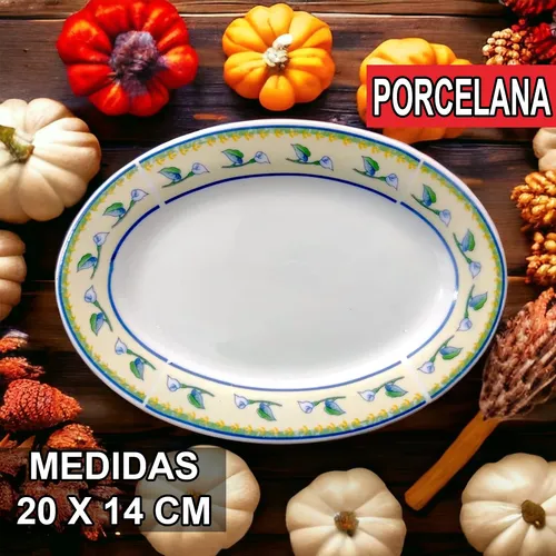 Platos ovalados ceramica hotsell