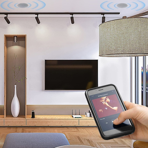 Amplificador De Teto Bluetooth Para Som Ambiente 560w Sub