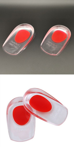 Imagem 4 de 6 de Protetor Anti Impacto Calcâneo Elevação Gel Silicone