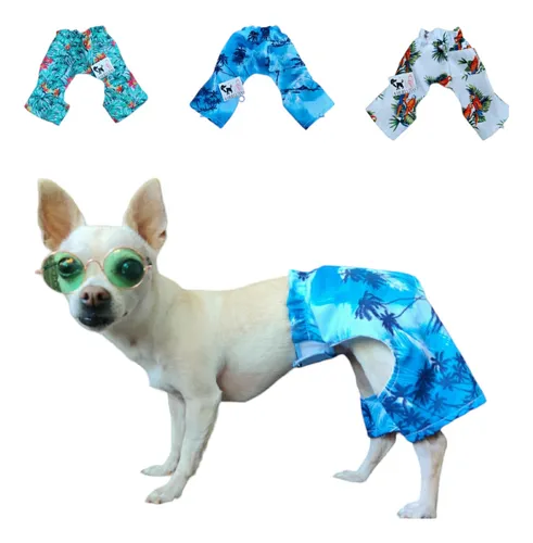 Traje De Ba o Bermuda Para Mascotas Perros Gatos MercadoLibre