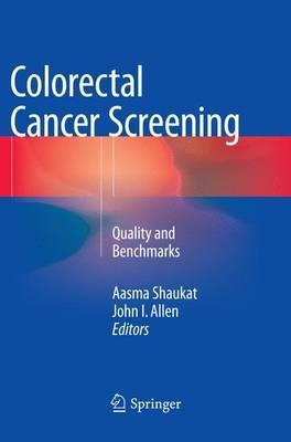Libro Colorectal Cancer Screening - Aasma Shaukat