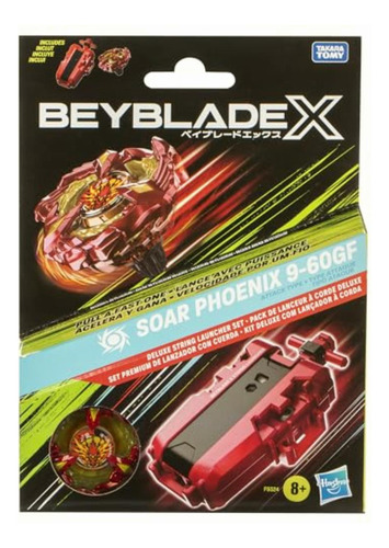Beyblade X Soar Phoenix 9-60gf Juego De Lanzador De Cuerdas