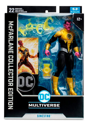 Sinestro, Dc Mcfarlane Collector Edition - Mcfarlane Toys