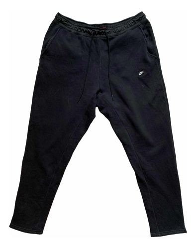 Pants Jogger N...e Talla Xl Deep Black Zip Back Pocket