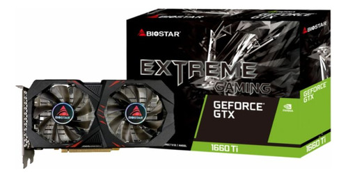 Tarjeta De Video Gamer Biostar Nvidia Gtx1660ti 6gb - Gaming