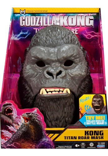 Máscara Titan Roar King Kong Godzilla X Kong The New Empire