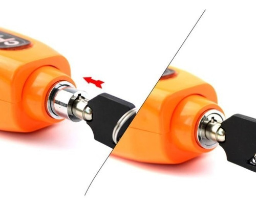Candado De Seguridad Para Moto Caps Lock Bloqueo Para Moto