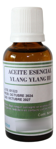 Aceite Esencial Ylang Ylang 120 Ml