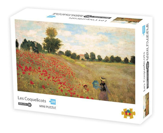 Eurographics El Campo de Amapolas de Claude Monet Puzzle 1000/ Piezas