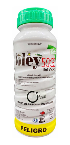 Foley Max Insecticida Clorpirifos Etil 1 Litro.