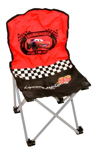 Silla De Camping Plegable Disney Cars