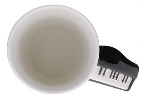 Somswcpass Taza De Café Personalizada Con Piano, Taza De Cer