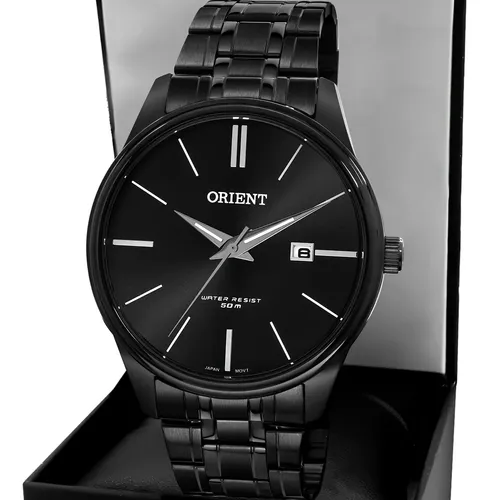Relógio Orient Masculino Mpss1064p1px Full Black Aço Inoxidável - foto 1
