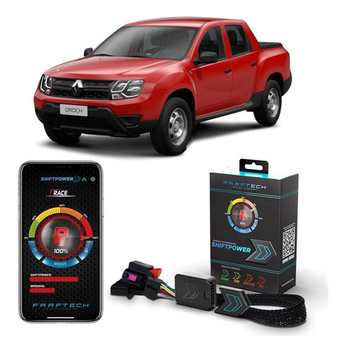 Módulo Acelerador Renault Duster Oroch 2015 A 2021 Faaftech