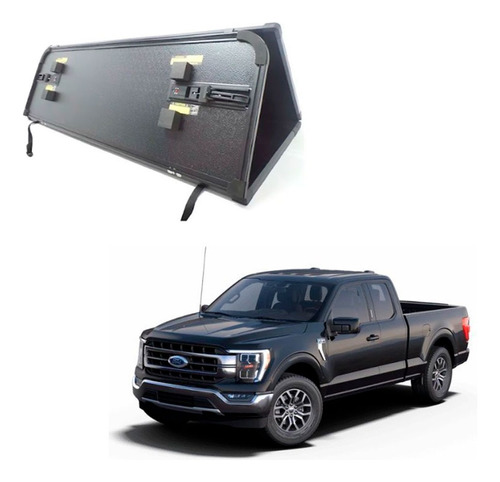 Tapa Caja Batea Agencia Ford F150 Lobo Raptor 2020-2024