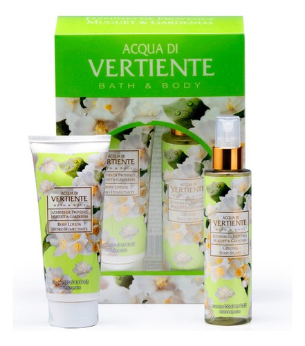 Vertiente Set Jazmines De Provence Body Splash + Body Lotion 