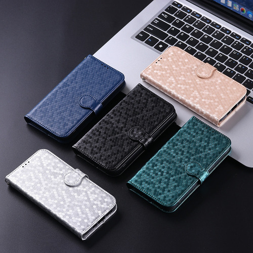 Funda Para Moto Edge 50 Fusion Textura De Lunares