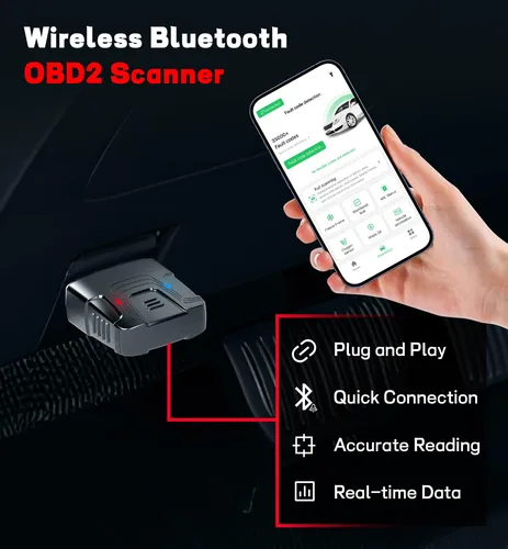 Escáner Obd2 Bluetooth Para Automóviles Lector De Códigos