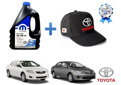 Garrafa Aceite Mopar + Gorra Toyota Corolla 2009 A 2013