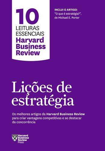 Livro Lições De Estratégia