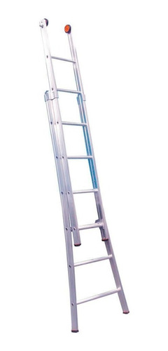Escada Aluminio Extensivel Dupla 6 Degraus 2x6 2,10 / 3,30