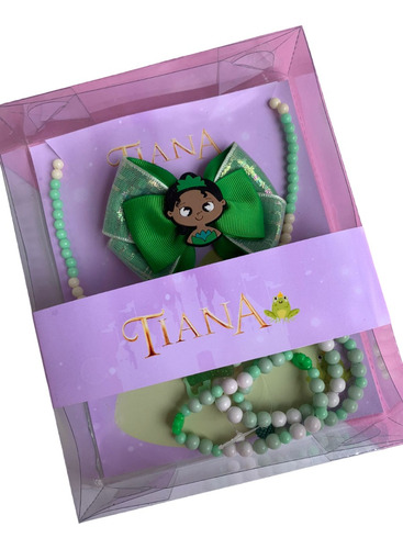 Acessórios  Princesas Disney Tiana Kit Com 3 Peças 