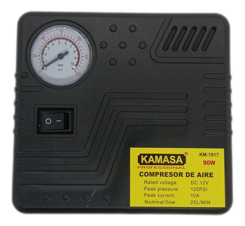 Mini-compresor De Aire 90w/12v Kamasa Km1917