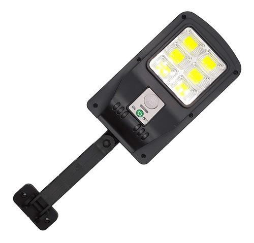 Lampara Led Solar Suburbana Exterior C/ Sensor Mov. 36w Ip65