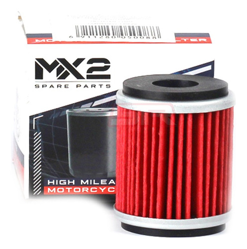 Filtro De Aceite Mx2 Yamaha Yz-250 Crypton 115 Xt 250 Hf141