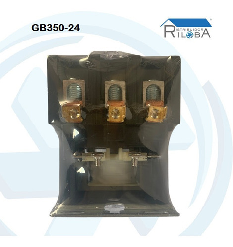 Contactor 3 Polos 50 Amperes 24 V Marca Gb