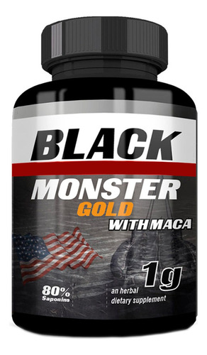 Suplemento Em Cápsula Black Monster Gold 90 Caps - Bionutri Sabor Without Flavor