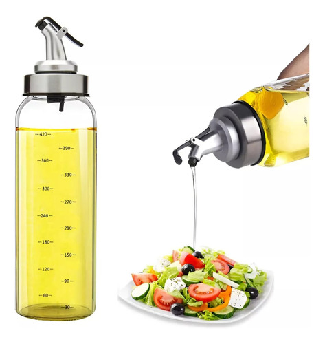 Botella Dispensador De Aceite O Vinagre Aceitero 500 Ml