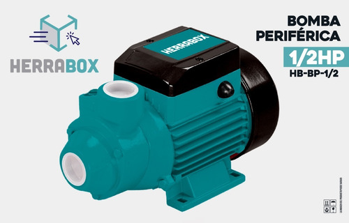 Imagen 3 de 6 de Bomba De Agua Periferica 1/2 Hp Turbina Bronce Ideal Hogar