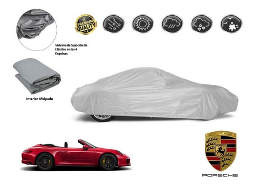 Funda Cubreauto Afelpada Porsche Carrera Gts Cabriolet 2020