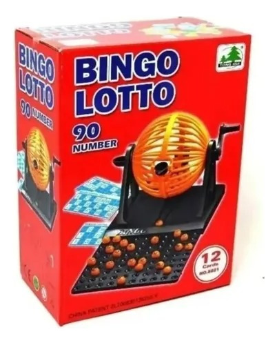  Bingo Lotto Tombola 12 Cartones 90 Numeros 