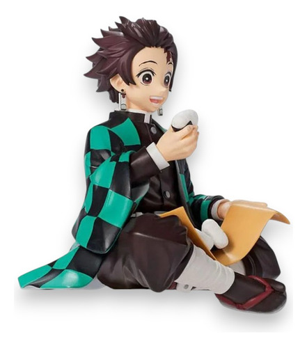 Figura Tanjiro Kamado Posado Con Niguiri Kimetsu No Yaiba