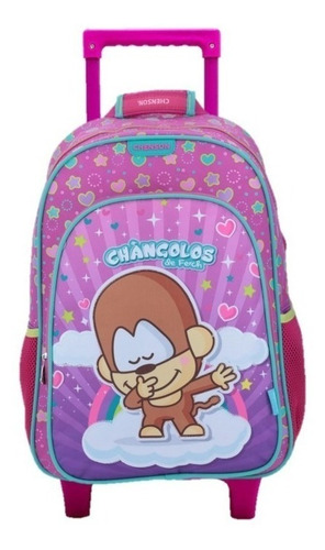 Mochila Changolos Primaria Chenson Con Carro Mm625